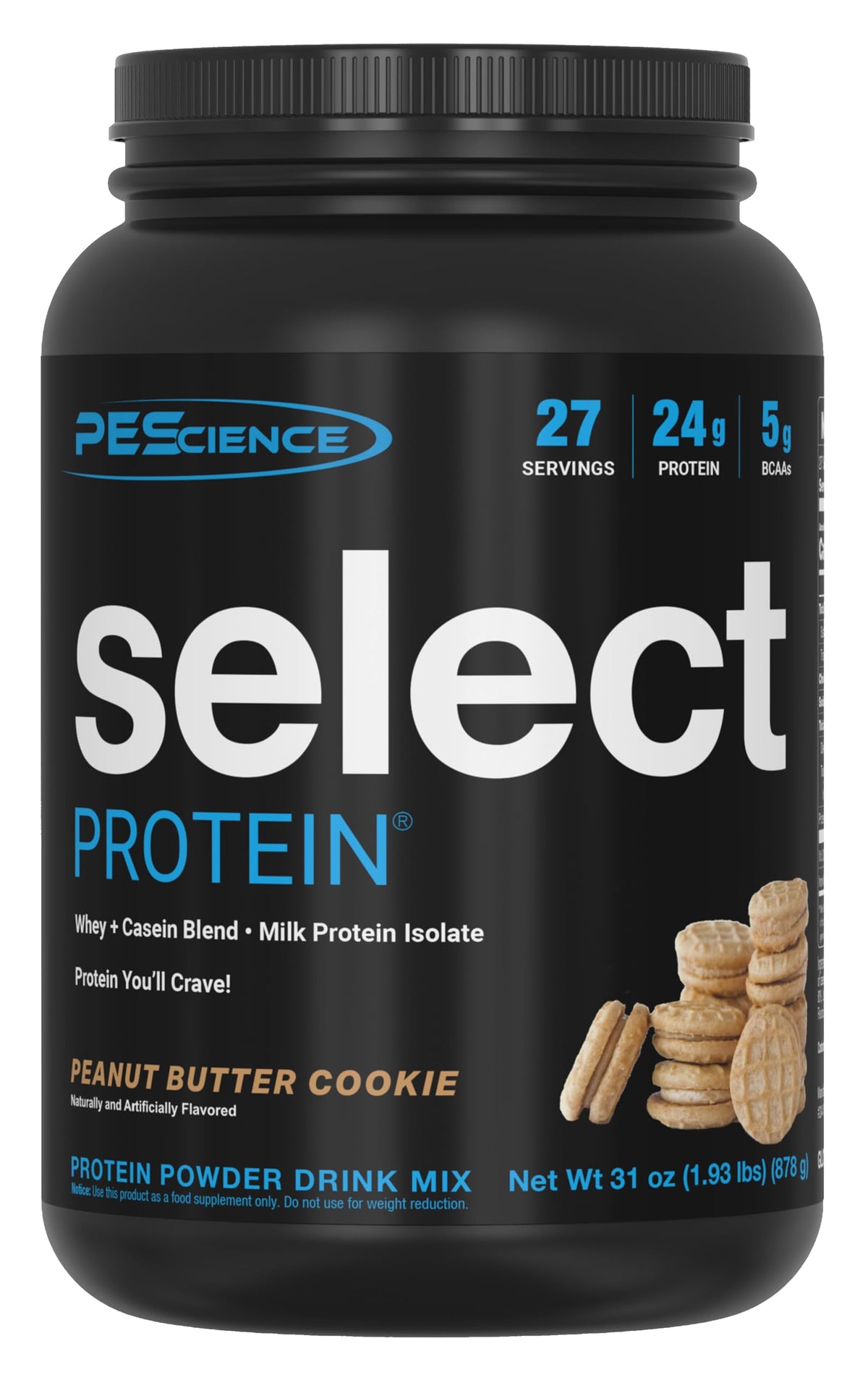 PEScience Select Protein Powder, Gourmet Vanilla, 27 Servings