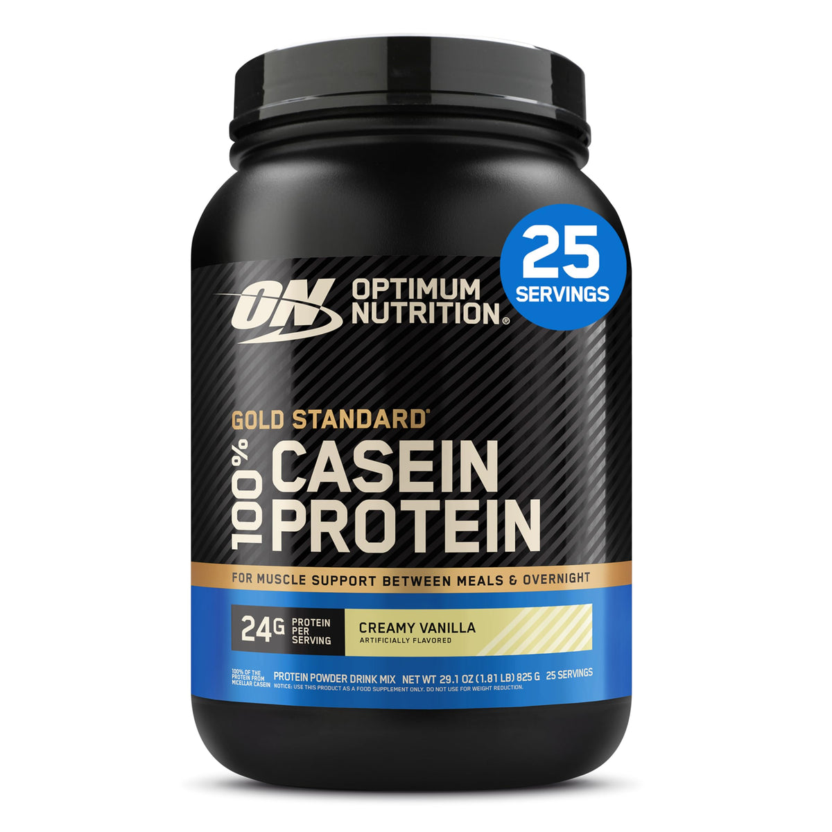 Optimum Nutrition Gold Standard Casein Protein Powder Chocolate Supreme 4LB