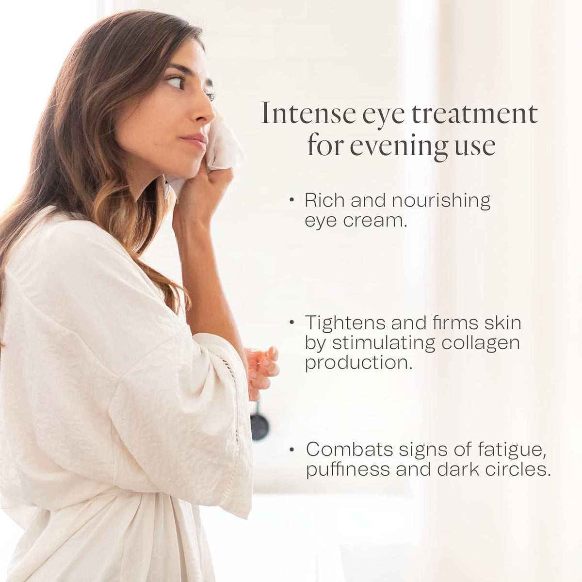 Synergie Skin - ImprovEyes, Night Age-Defying Eye Cream, Intense Hydrating Eye Wrinkle Cream for Puffiness, Dark Circles, Under Eye Bags and Fine Lines, 15 ml