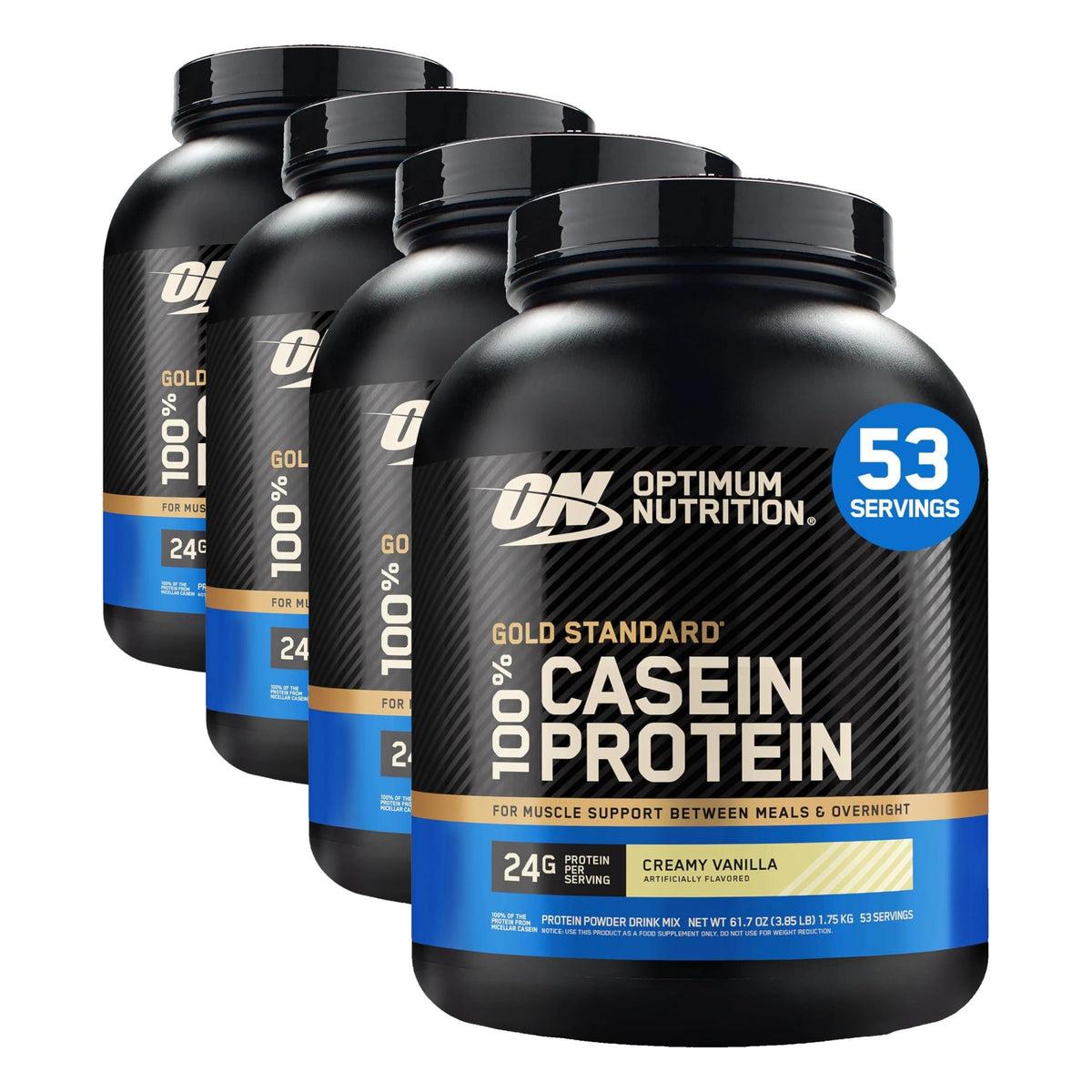 Optimum Nutrition Gold Standard Casein Protein Powder Chocolate Supreme 4LB