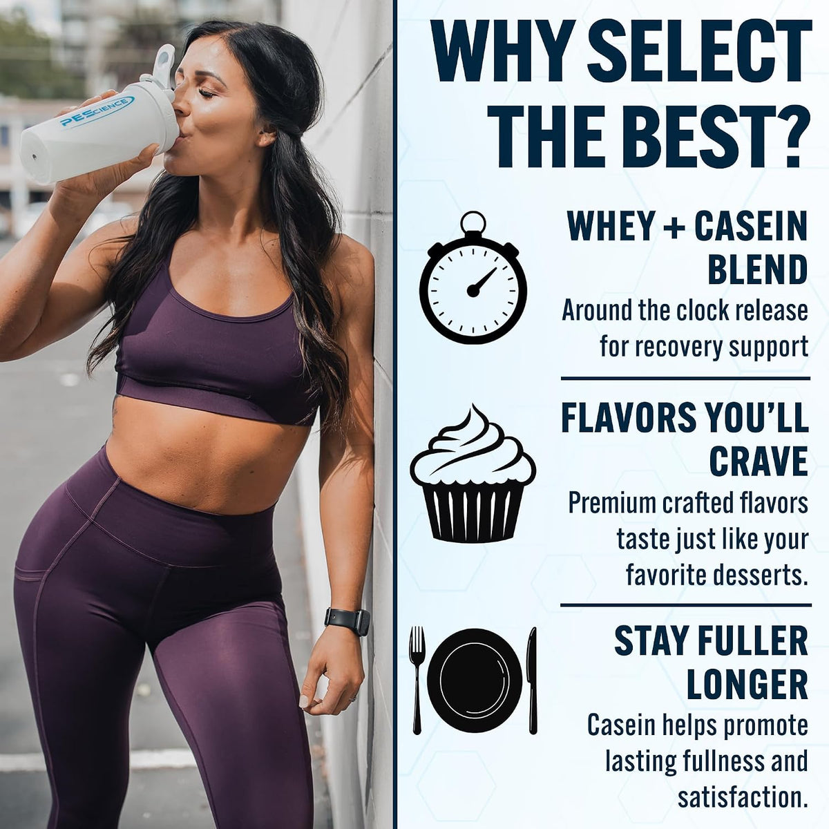 PEScience Select Protein Powder, Gourmet Vanilla, 27 Servings
